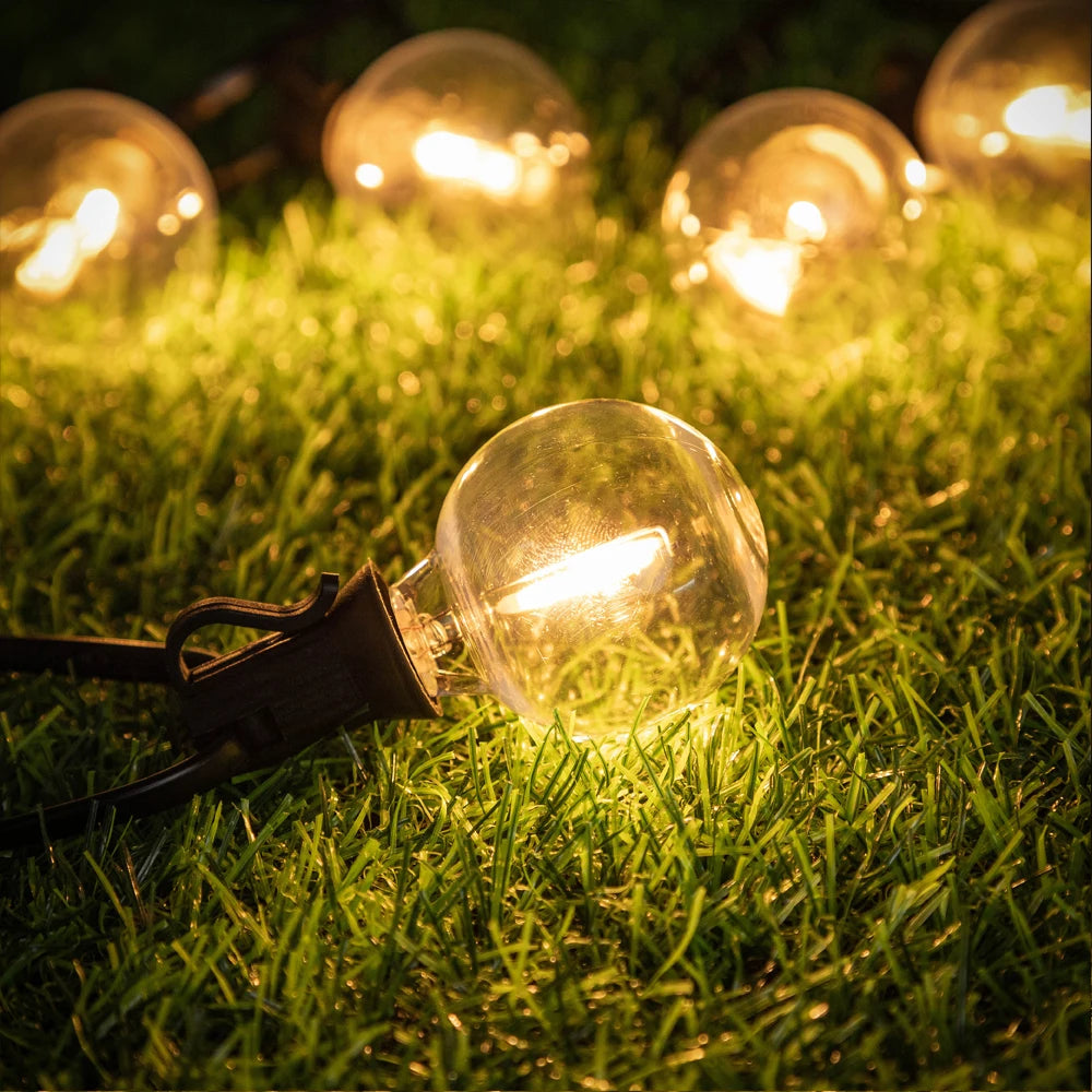Shatterproof Outdoor Lights Garland Led G40 String Light