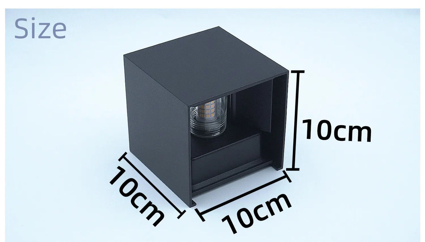 Modern LED Wall Lamp Waterproof IP65 Aluminum LED Wall Light