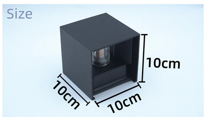 Modern LED Wall Lamp Waterproof IP65 Aluminum LED Wall Light