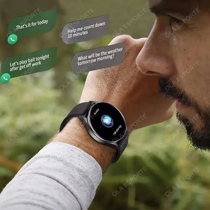 Women Bluetooth Call Smart Watch HeartRate Blood Pressure