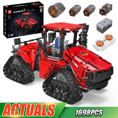 King 18020 Technical Car Toys Pneumatic Crawler Tractor