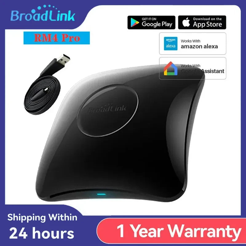 Original Broadlink RM4 Pro IR RF WIFI Universal Smart Remote Control