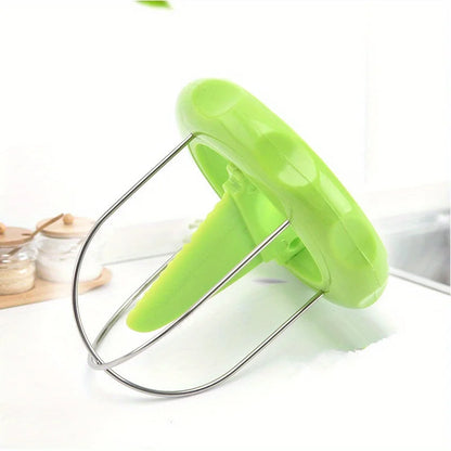 Kiwi fruit opener spoon peeling tool splitting artifact