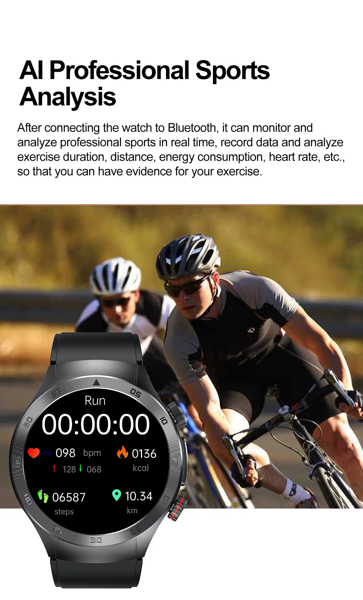 2025New Laser Therapy ECG+PPG Smartwatch For Men Women