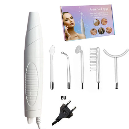 Professional  5 in 1 Darsonval Kit Facial Skin Therapy Wand