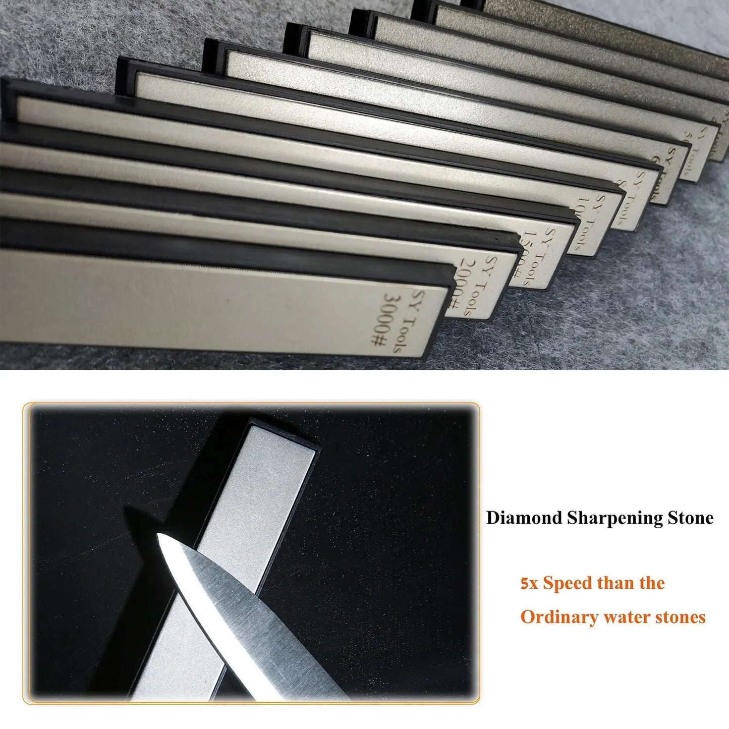 Diamond Sharpening Stone for Home Knives Sharpens