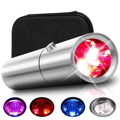 Blue & Red Light Therapy Device with 5 Wavelengths