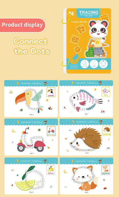 34-Page Children's Reusable Workbook Set