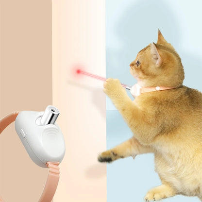 Laser Cat Collar Teasing Cat Electric USB Charging Kitten