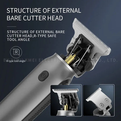 Original Kemei Powerful Hair Clipper For Men Cordless