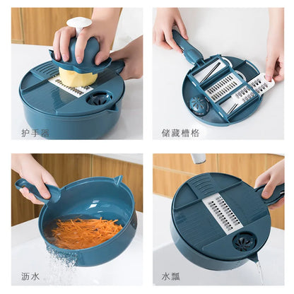 Multifunctional Vegetable Grater Slicer Kitchen Gadget