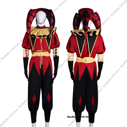 Hot The Freak Circus Pierrot Jester Harlequin Cosplay