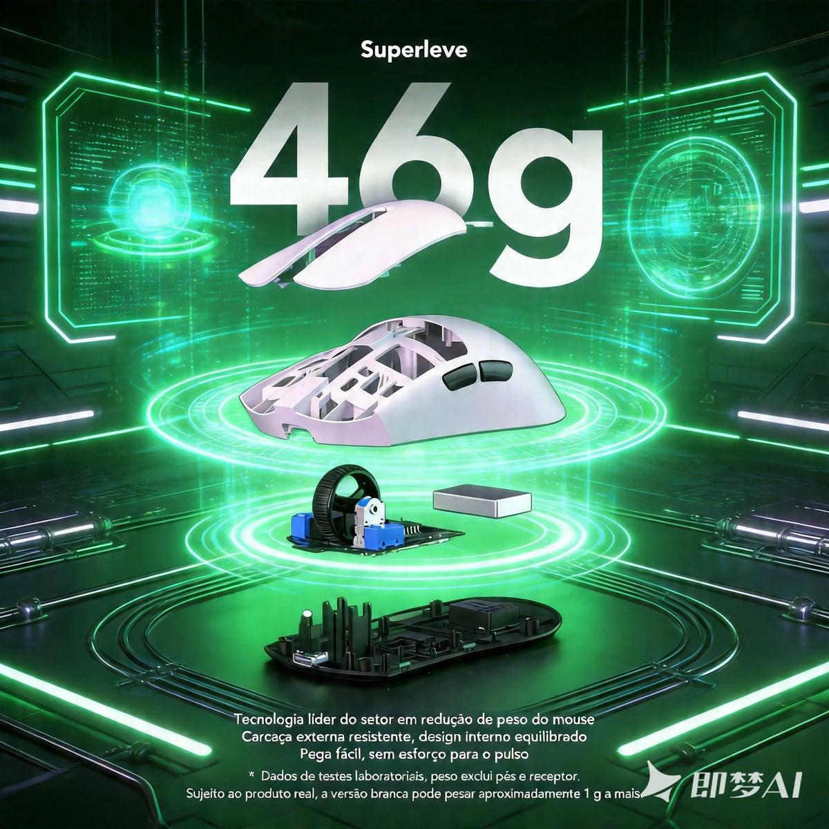 Tri-Mode Gaming Wireless Bluetooth Wired Mouse
