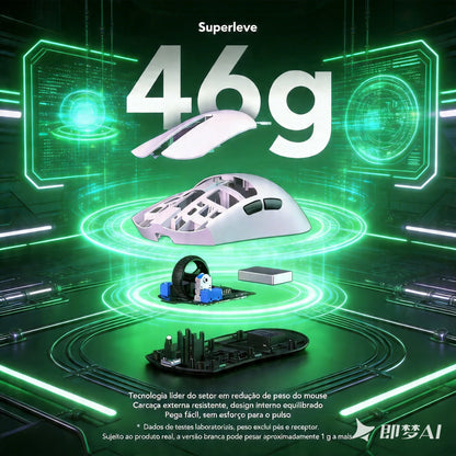 Tri-Mode Gaming Wireless Bluetooth Wired Mouse