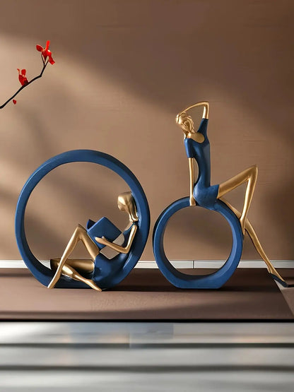 Cross-border yoga reading OK girl, interesting design