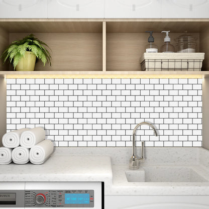 Subway Wall Stickers Peel and Stick 3d Brick Vinyl