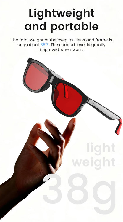 New Bluetooth Audio Smart Glasses AI Translation Auto