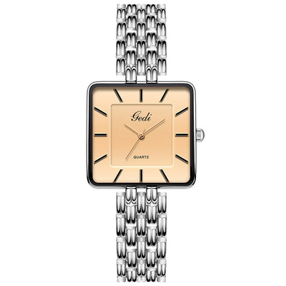 Men Watch Business Simple Square Couple Watches Waterproof