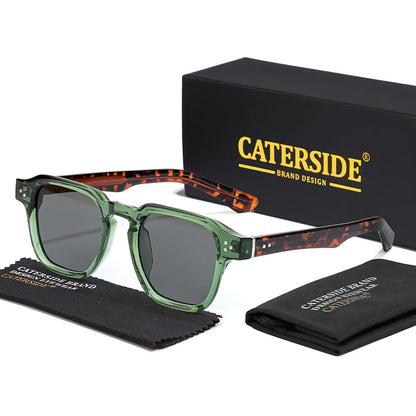 Square Fashion Sunglasses Men Core Insert Temple