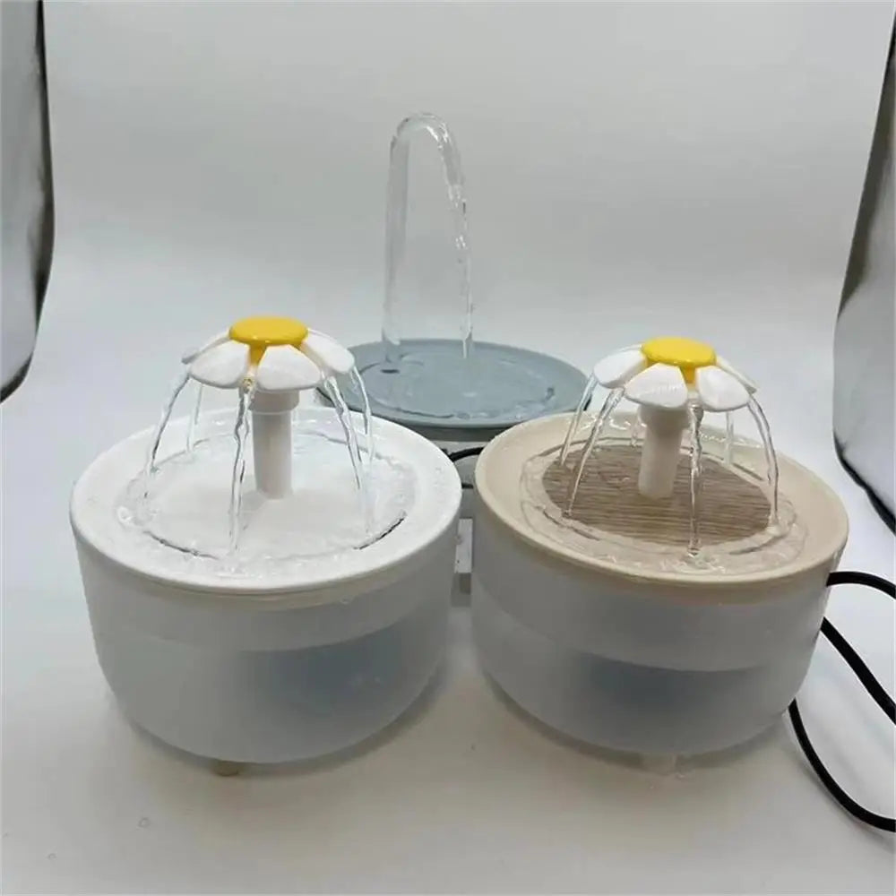 Pets Water Fountain Auto Filter USB Electric Drinker Bowl