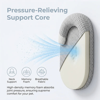 Summer Ice Silk Cooling Dog Bed Oval Breathable Heat Dissipation