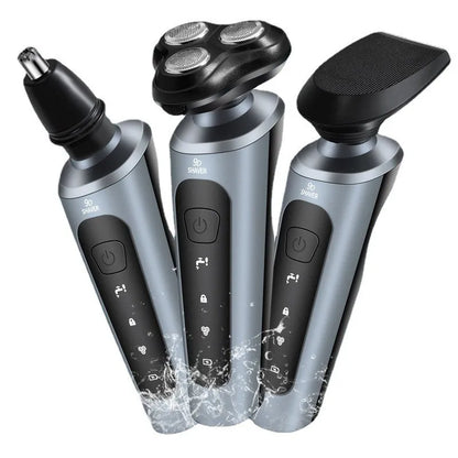 New 9D Man Electric Razor Face Shaver USB Full-body Trimmer