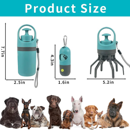Dog Poop Scooper Set Claw Waste Picker