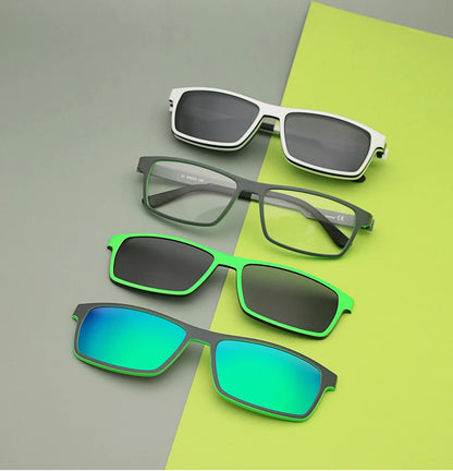 X3194 Eyeglasses Polarized Magnet Clip glasses frame