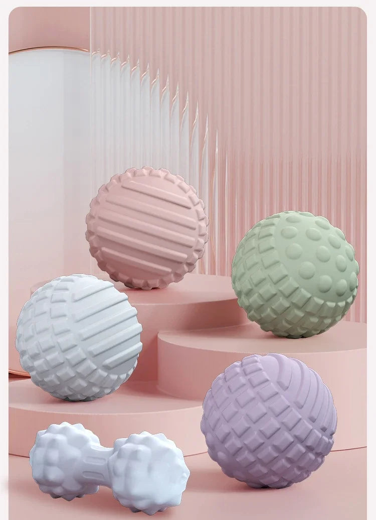 Yoga Foot Massage Ball Deep Acupressure Muscle Relaxation