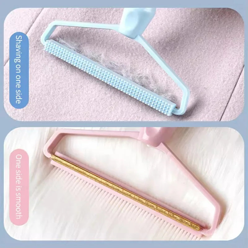 Clothes Friendly Double Sided Lint Remover Manual Fuzz Shaver
