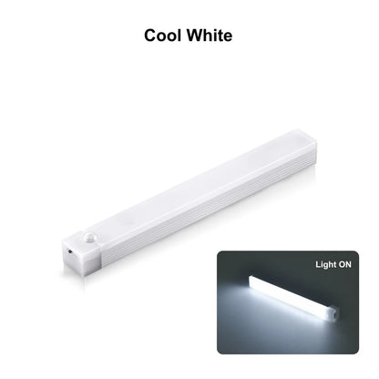 Motion Sensor LED Bar Light USB Type C Rechargeable Induction