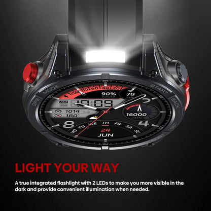 New Ciberer Vertix Stratos 4 GPS Smart Watch 1.43''AMOLED