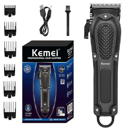 Kemei Cordless hair clipper professional hair trimmer
