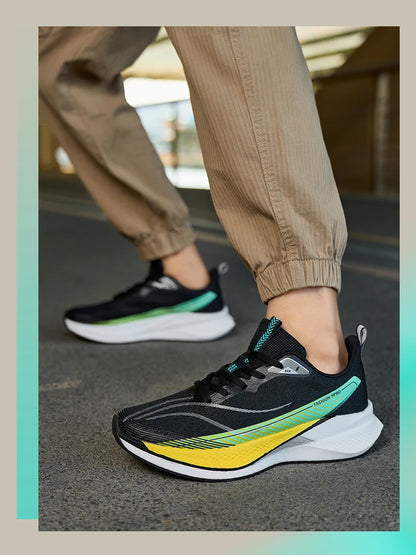 New 9ro Carbon Fiber Plate Running Sneakers Lightweight