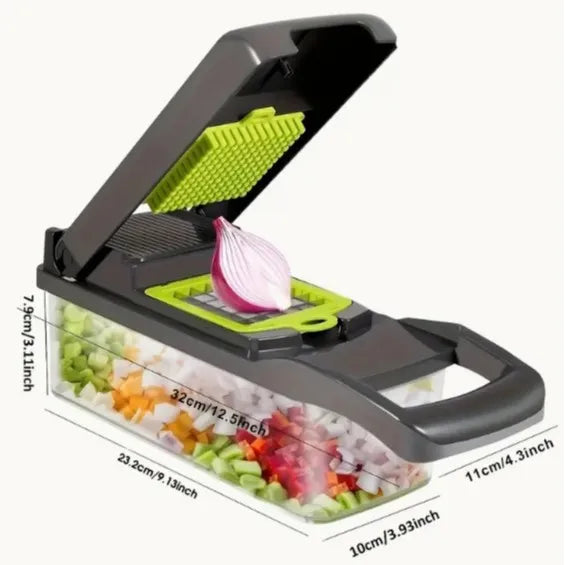 Vegetable Chopper Dicer Set Effortless Onion Tomato Cutter