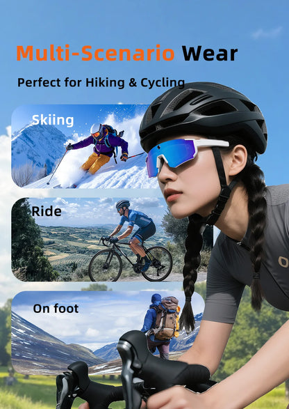 New AI smart shooting&recording glasses with 800W camera