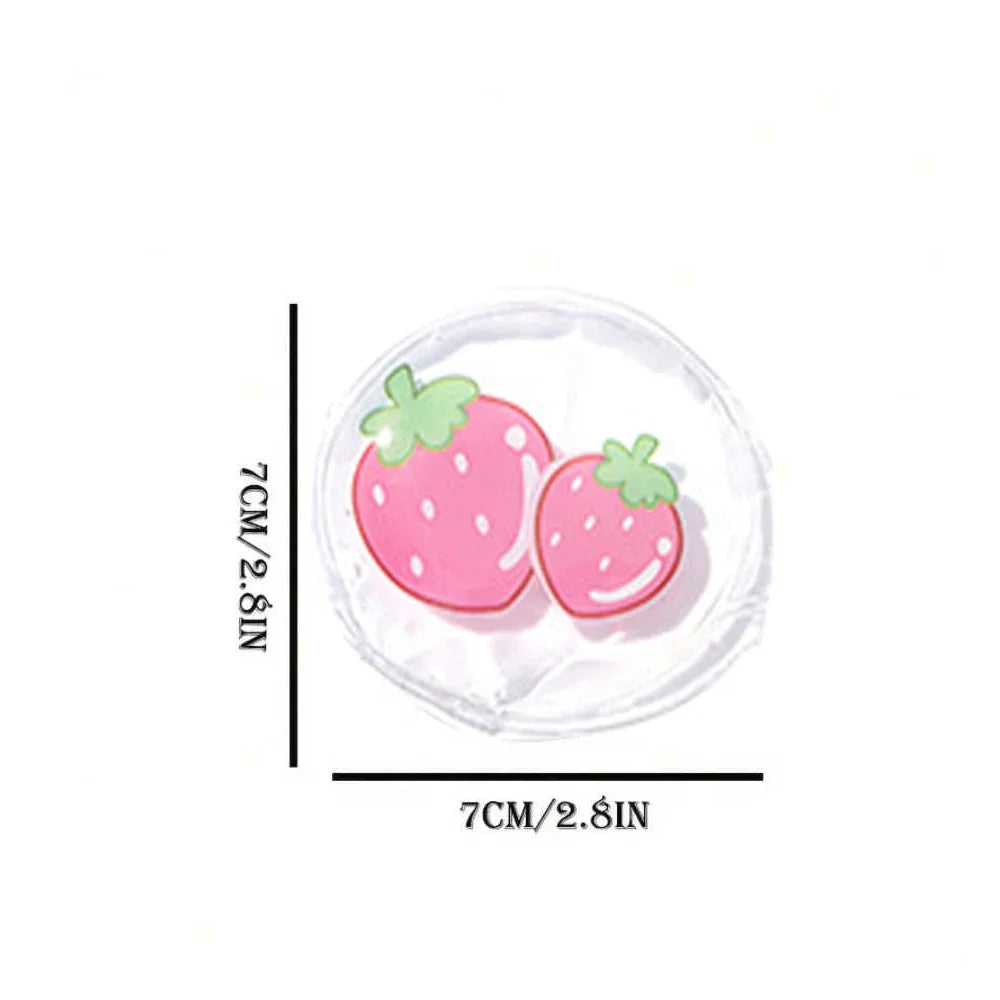 Fruit-Themed Gel Eye Mask – Hot & Cold Compress Pads