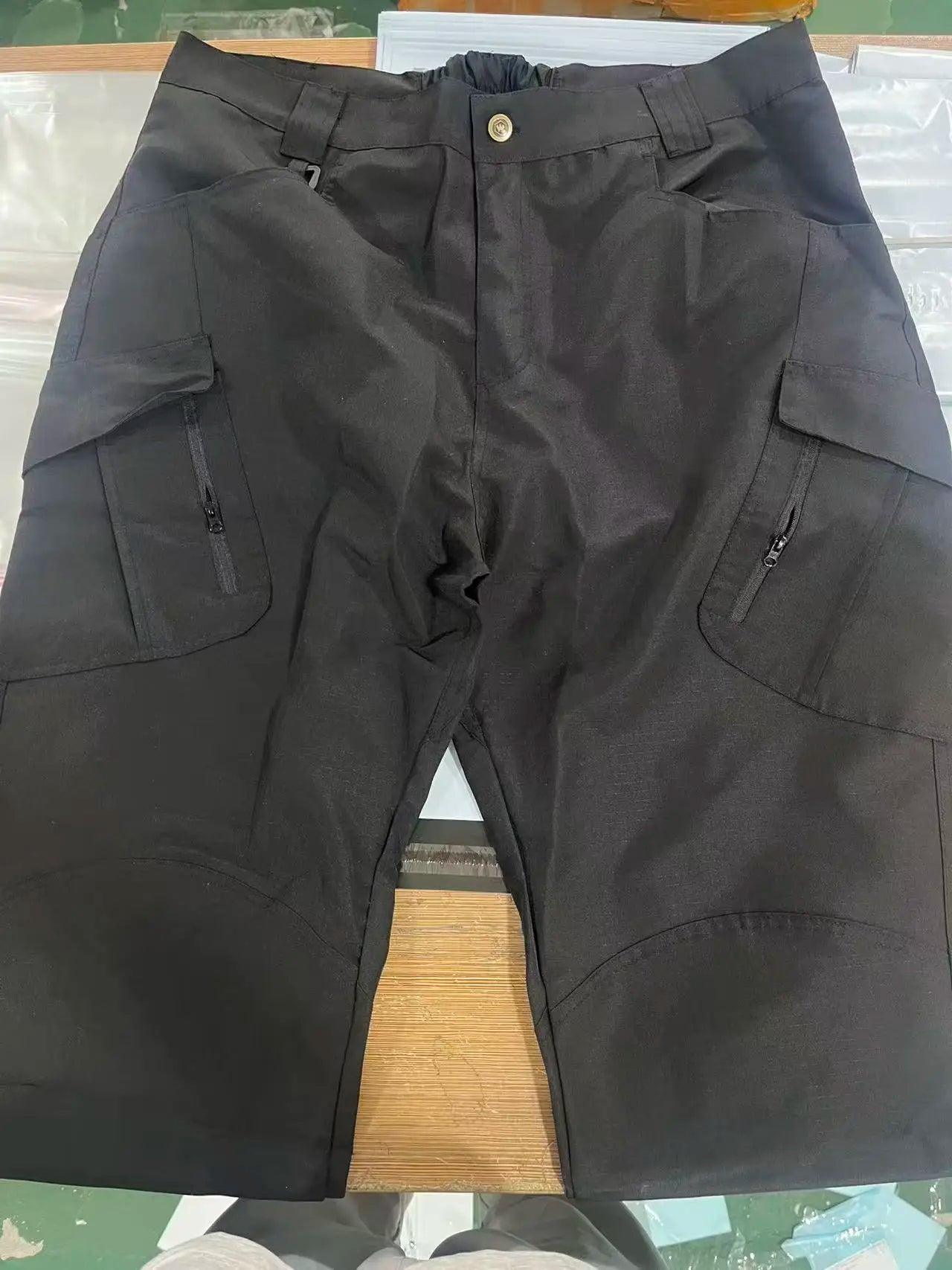 Asian Size Men City Pants Cargo Trousers Multi-pocket