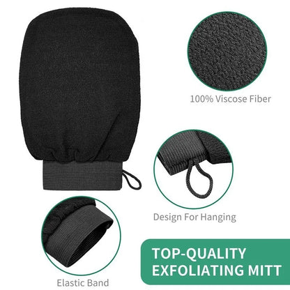 Exfoliating Gloves Dead Skin Scrubber Shower Gloves Bath Towel