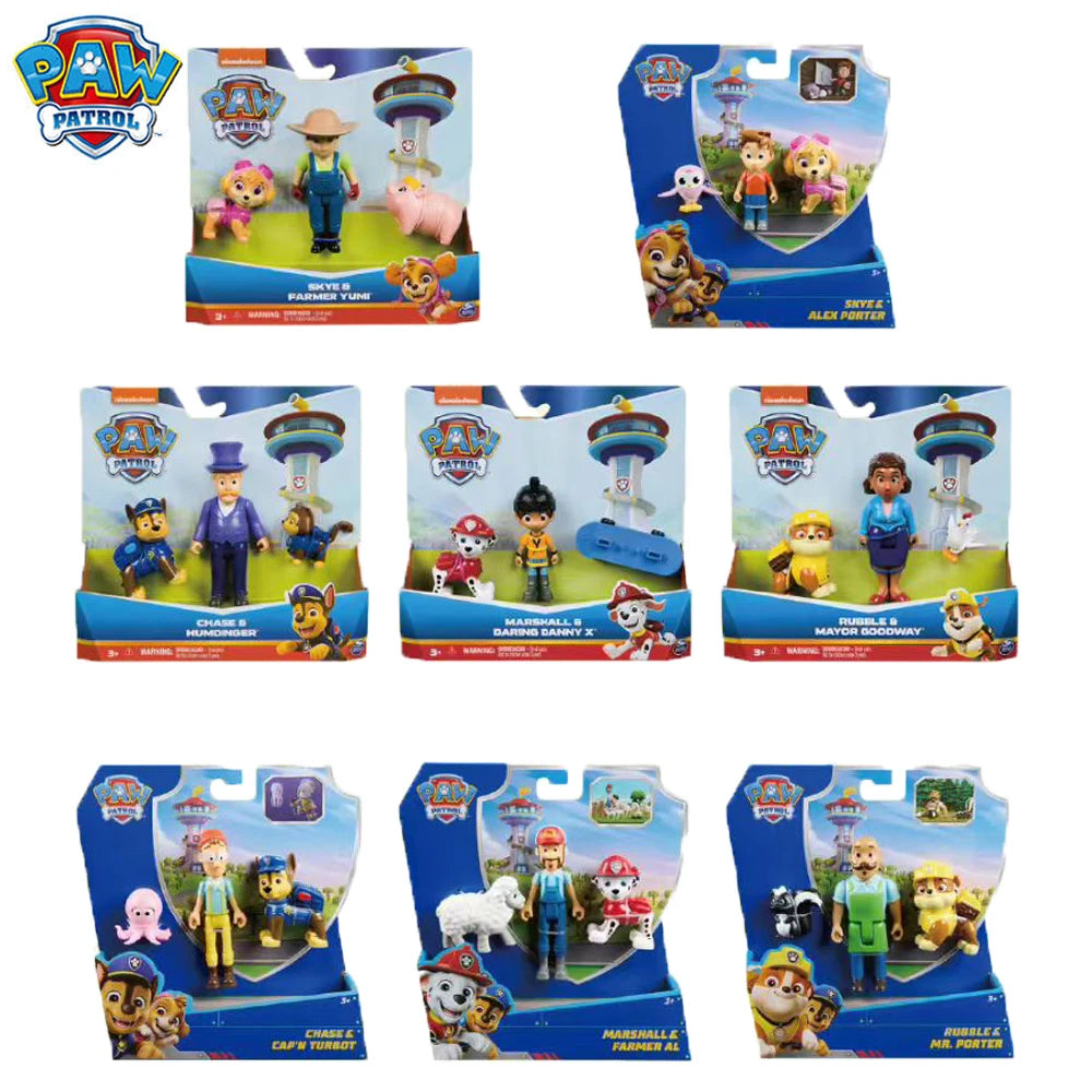 Original Paw Patrol Mayor Goodway Figure Set Children Toy
