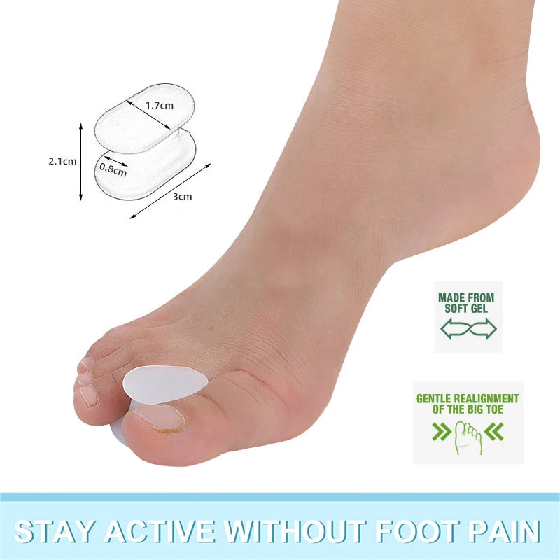 Gel Toe Separator Hallux Valgus Bunion Corrector