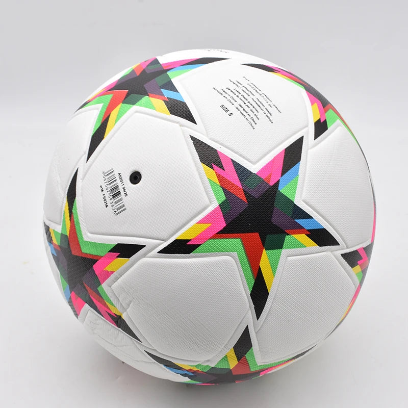 Seamless Soccer footy football training ball Size 5 PU Indoor football