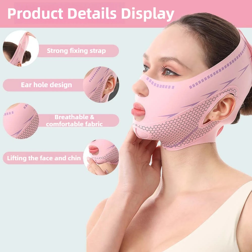 Women Face Lifting Belt V Line Shaper Face Slimming