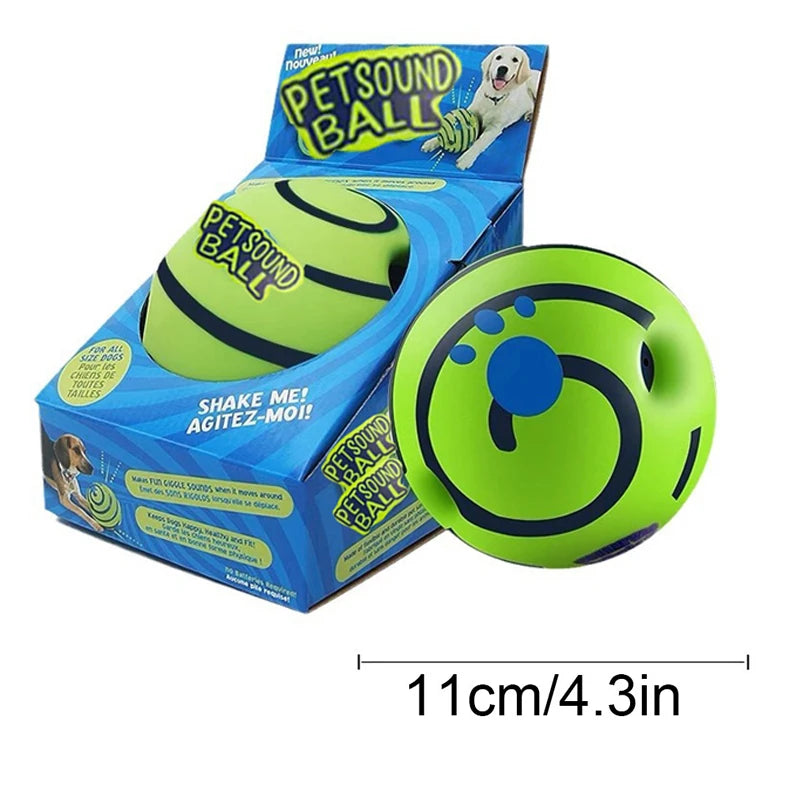 Dog Toy Wobble Wag Giggle Glow Ball Interactive