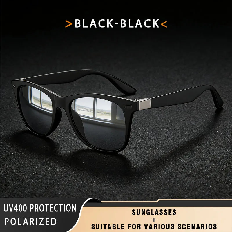 TANGOWO Polarized Retro Sunglasses Men Women Vintage