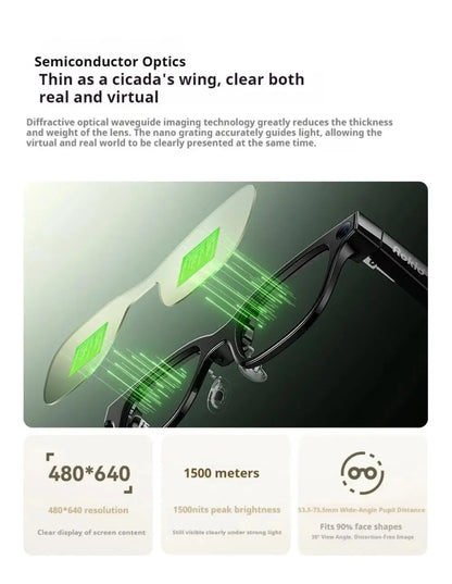 New Rokid Glasses Leqi AI&AR Glasses-49g Ultra-Light