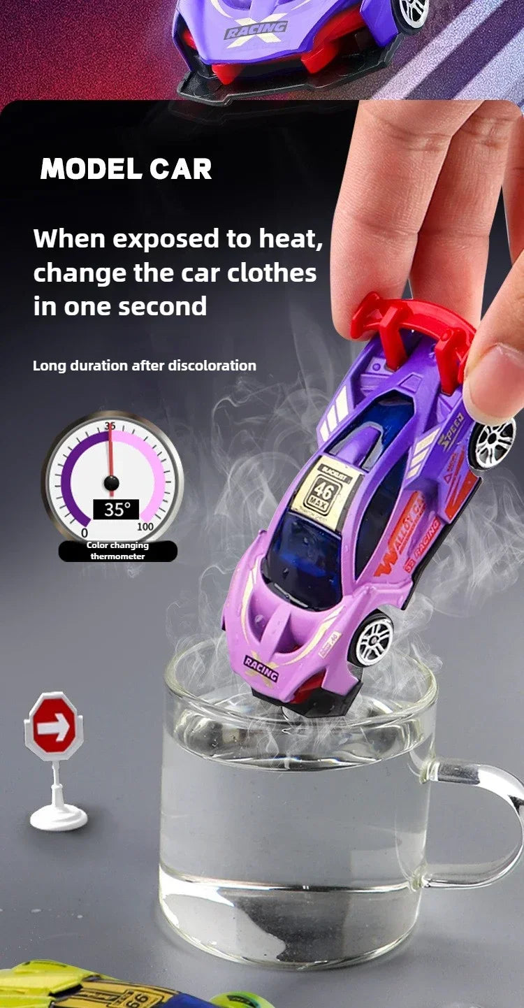 1:64 Magic Color Changing Racing Car Model Temperature