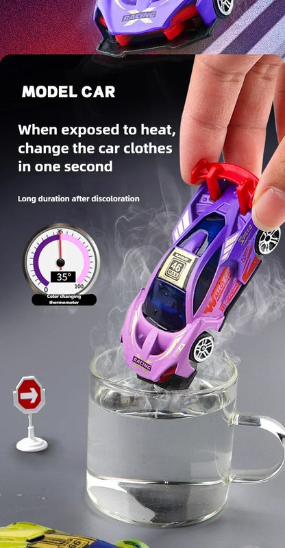 1:64 Magic Color Changing Racing Car Model Temperature