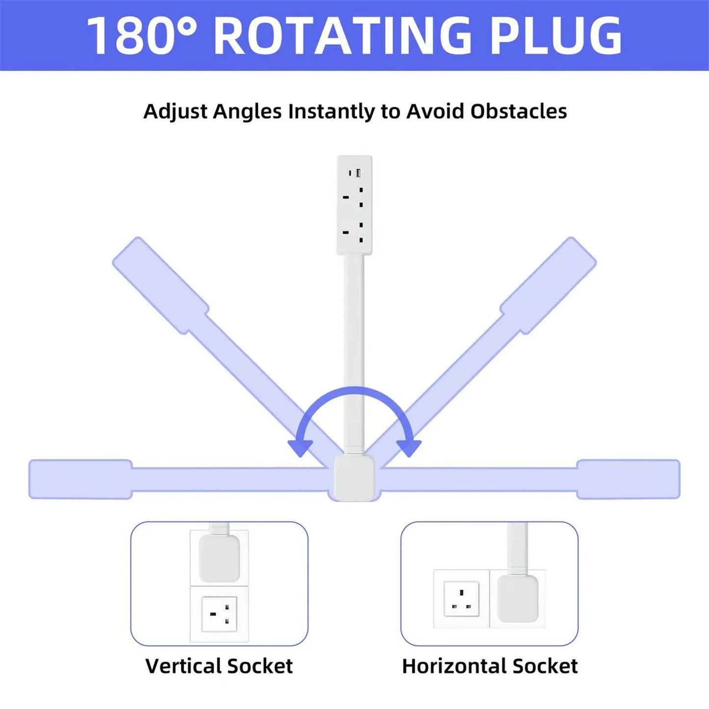 New Electrical Wall Plug Rotates Electrical Outlet Extender