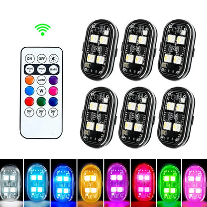 Wireless Light Aircraft Airplane Helicopter Warning Lights